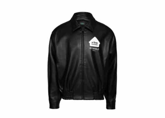 A Few Good Kids Humble Swag Leather Jacket Black