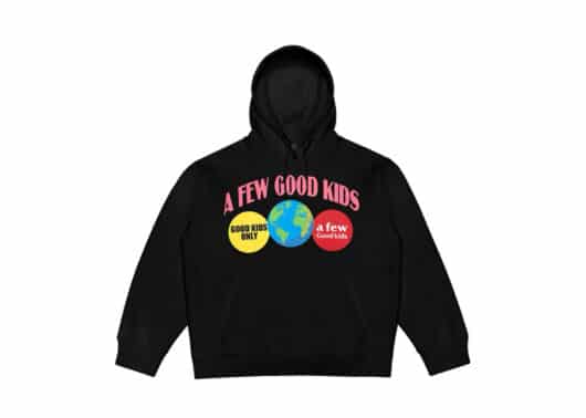 A Few Good Kids Earth Logo Hoodie Black