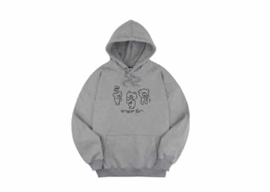 Ambler 'Ambler Gym' Hoodie Grey AHP801