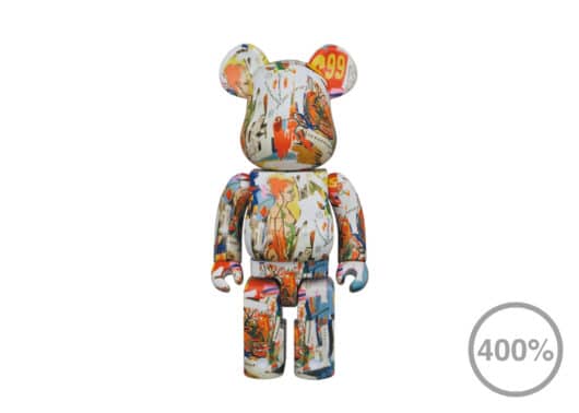 Bearbrick Andy Warhol x JEAN-MICHEL BASQUIAT #4 400%