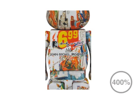 Bearbrick Andy Warhol x JEAN-MICHEL BASQUIAT #4 400%