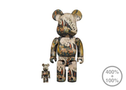 Bearbrick Kuniyoshi Utagawa (Soma no Kouchi Ura) 100% & 400% Set