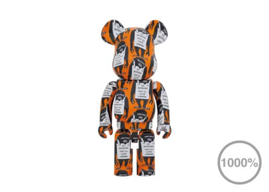 Bearbrick Monkey Sign 1000% Orange