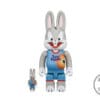 Bearbrick x Space Jam: A New Legacy Rabbrick Bugs Bunny 100% & 400% Set Grey