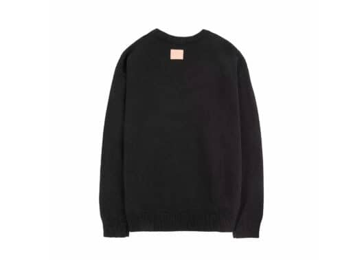 Charlie Luciano Fox Print Sweater Black - Image 2