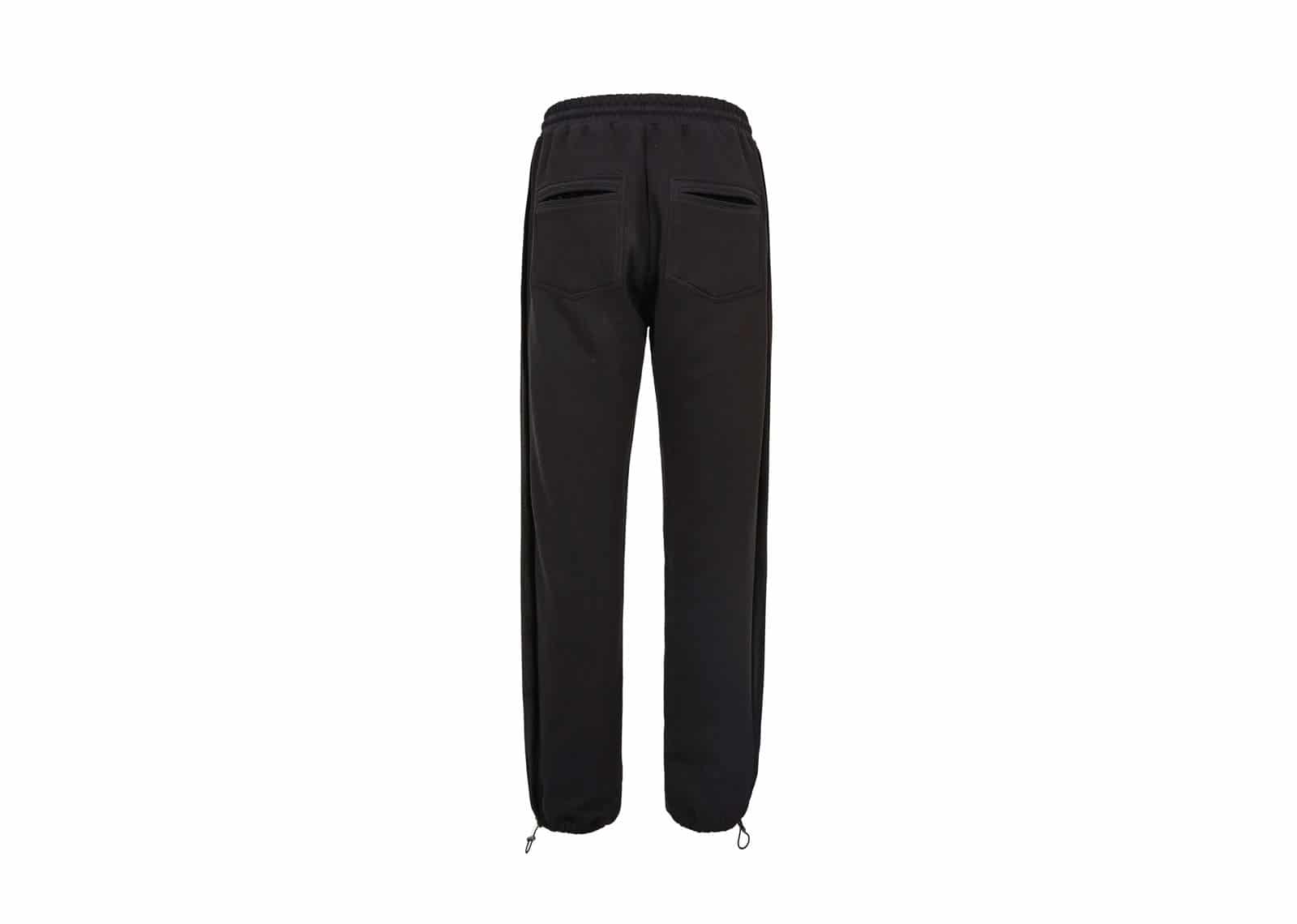 Buy Galliano Landor Patchwork Velvet Sweatpants Black Online in ...