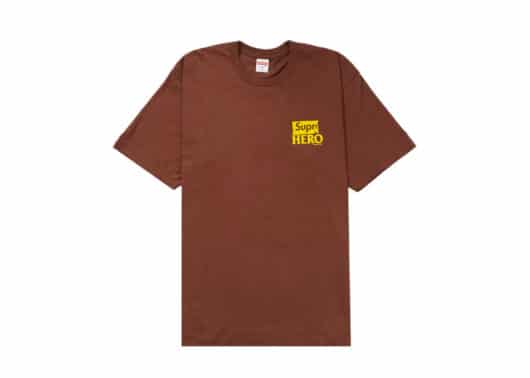 Supreme ANTIHERO Dog Tee Brown - Image 2