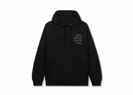 Anti Social Social Club The Ghost Of You And Me Hoodie Black - Image 2