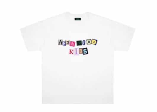 A Few Good Kids Block Logo Tee White - Image 2