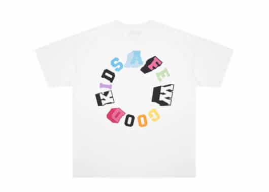 A Few Good Kids Block Logo Tee White