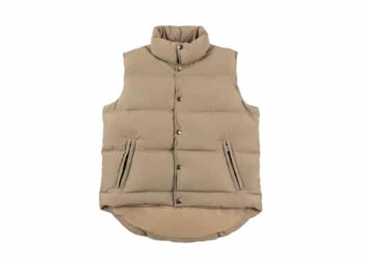 Charlie Luciano Grey Down Vest Green - Image 2