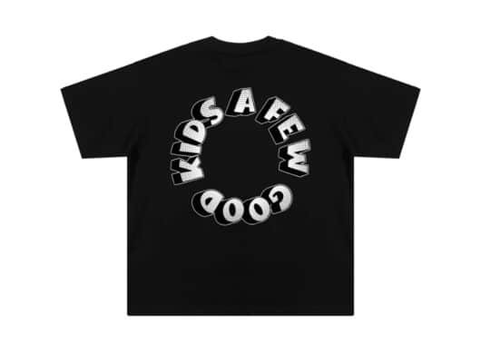 A Few Good Kids Comic Logo Tee Black