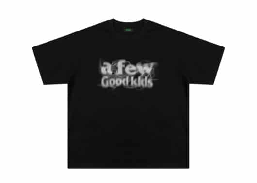 A Few Good Kids Smoke Logo Tee Black