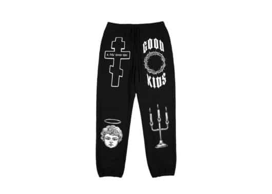 A Few Good Kids Cross & Thorns Sweatpants Black