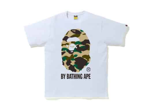 BAPE 1st Camo By Bathing Ape Tee (FW21) White/Yellow