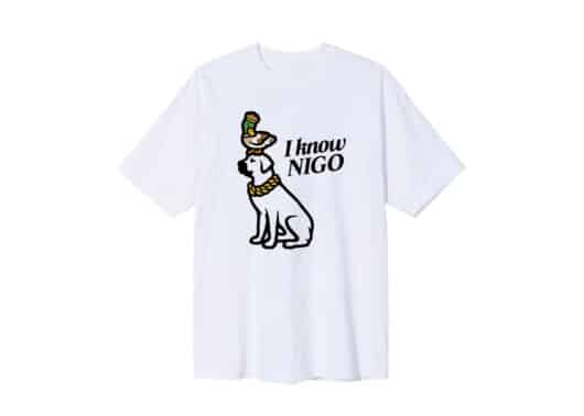 I Know Nigo Dog (Ny Pop Up) Tee White