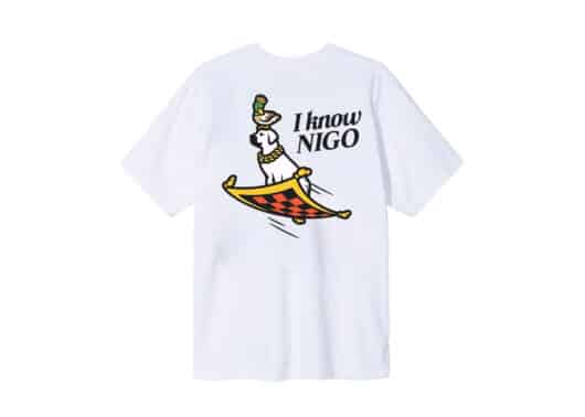 I Know Nigo Flying Carpet (Ny Pop Up) Tee White - Image 2