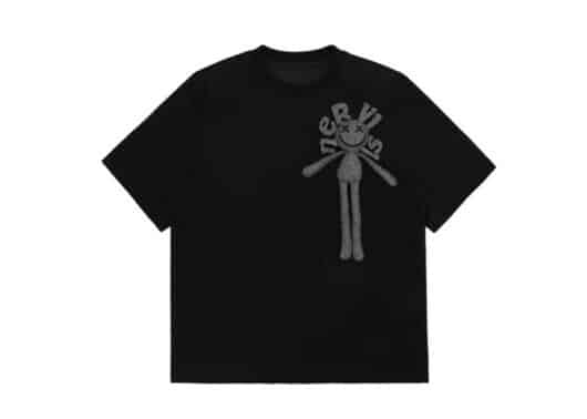 Nervis Smiley Doll Tee Black