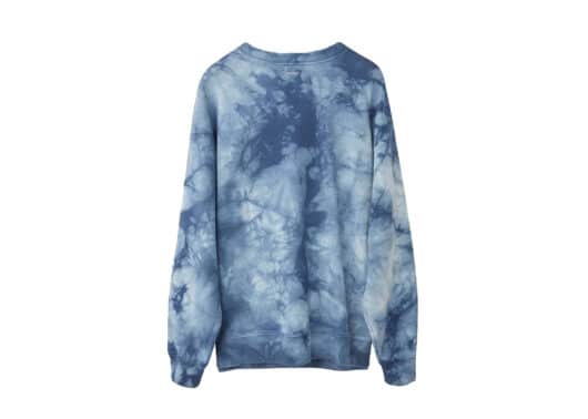 Nervis Tie-Dye Puff Print Crewneck Blue - Image 2