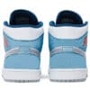 Air Jordan 1 Mid French Blue Fire Red - Image 5