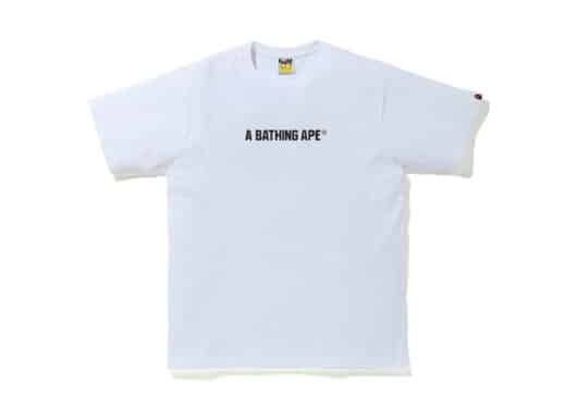 BAPE 1st Camo Busy Works Tee (FW21) White/Yellow - Image 2