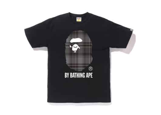 BAPE Check By Bathing Ape Tee Black/Black