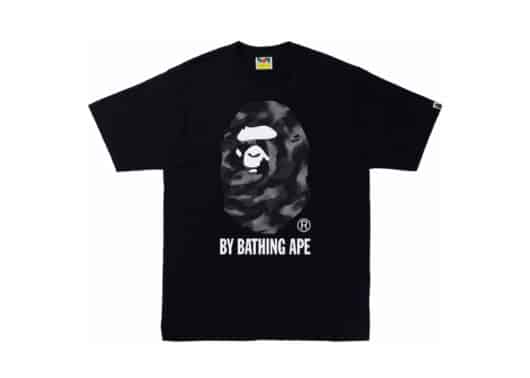 BAPE Stroke Camo by Bathing Ape Tee Black/Black