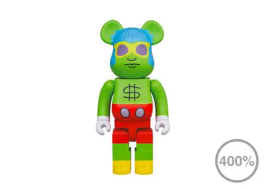 Bearbrick Keith Haring Andy Mouse 400%