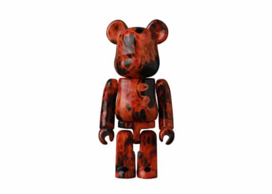 Medicom Bearbrick 100% Series 44 Pattern - Fire