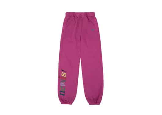 Nervis Logo Puff Print Sweatpant Purple