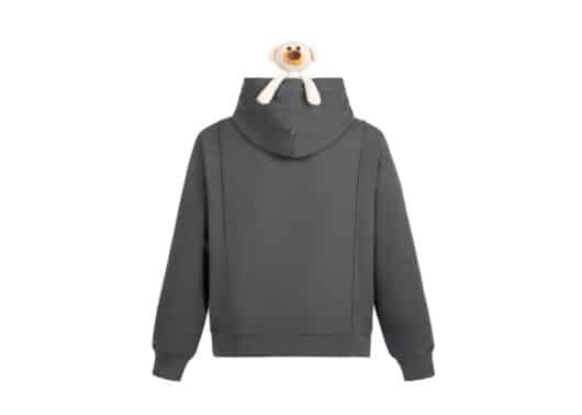 13De Marzo Bear Geometry Hoodie Grey - Image 2