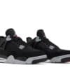Air Jordan 4 Retro SE Black Canvas - Image 5