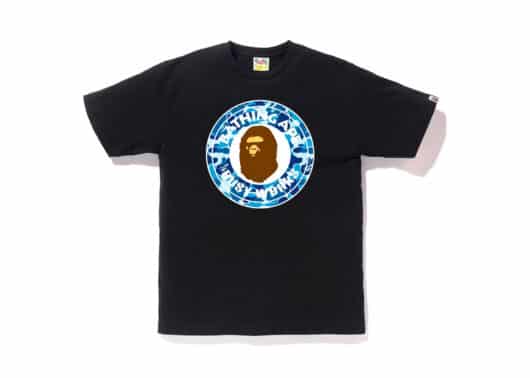 BAPE ABC Camo Busy Works Tee Black/Blue