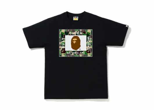 BAPE ABC Camo Super Busy Works Tee Black/Green