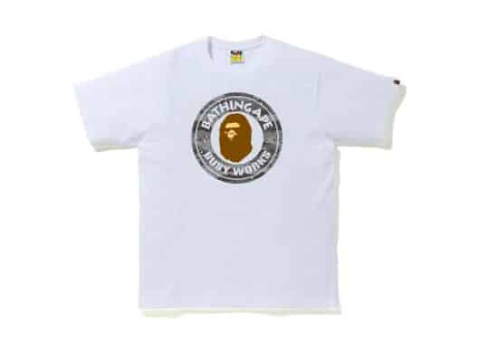 BAPE Desert Camo Busy Works Tee White/Black