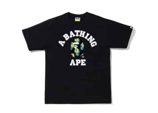 BAPE Storm College Tee Black/Black