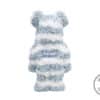 Bearbrick x Gelato Pique Pajamas 400% White/Blue - Image 2