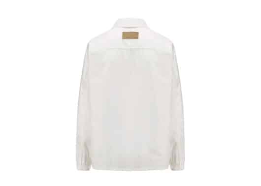 Galliano Landor Button Coach Jacket White Gold - Image 2