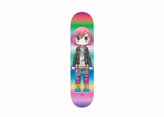 MR/KK Marina Skateboard Deck Multi