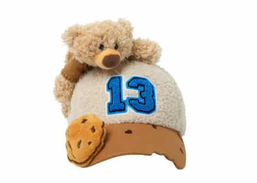 13De Marzo x Sesame Street Cookie Monster Bite Cap Cream