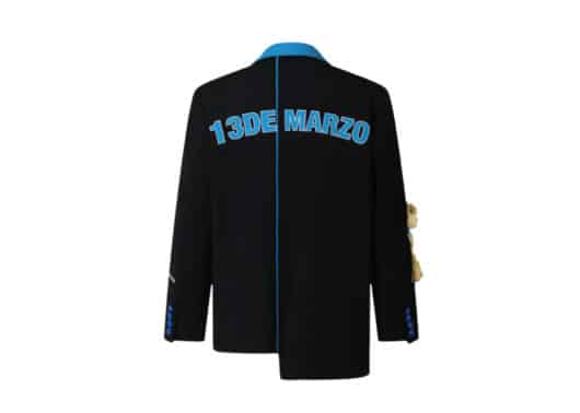 13De Marzo x Sesame Street Cookie Monster Suit Black - Image 2