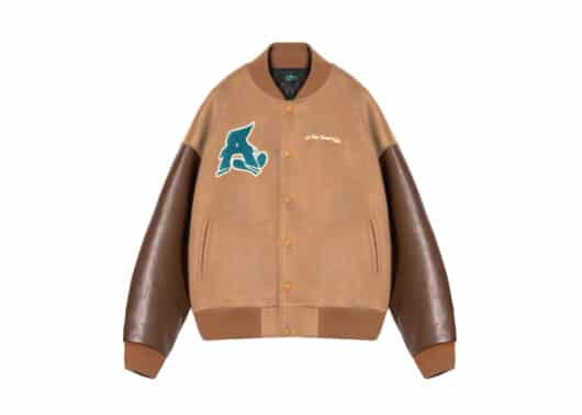 A Few Good Kids Basic Logo A Varsity Jacket Brown (FW22)