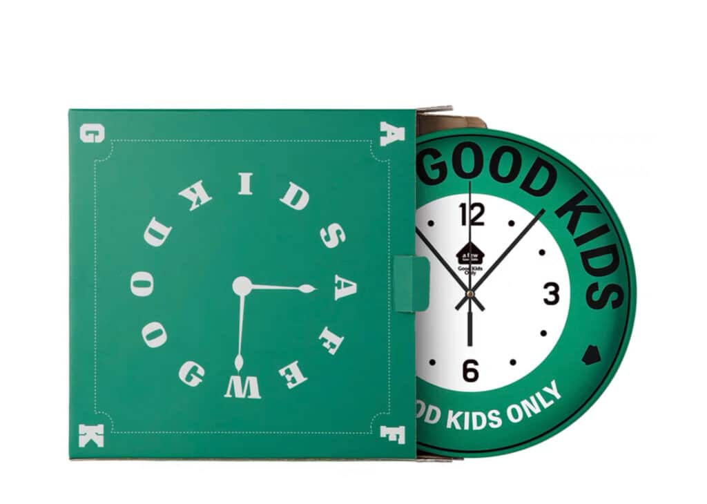 Buy A Few Good Kids Clock Green Online in Australia | KickSTW