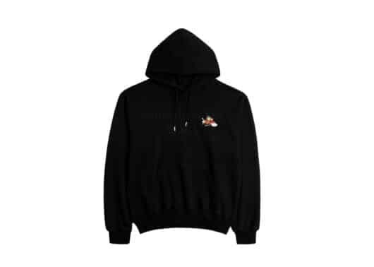ADLV x Smiley Airplane Printing Hoodie Black