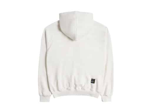 ADLV x Smiley Biker Smiley Emboss Printing Hoodie Cream - Image 2