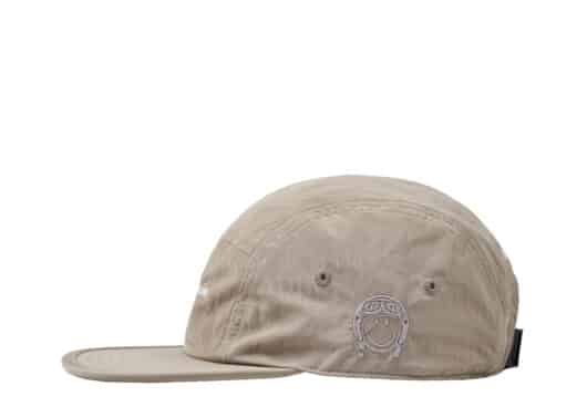 ADLV x Smiley Biker Smiley Embroidery Camp Cap Beige - Image 2
