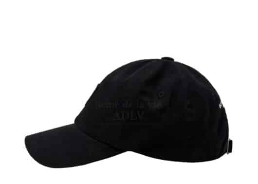 ADLV x Smiley Biker Smiley Wappen Ball Cap Black - Image 2