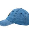 ADLV x Smiley Biker Smiley Wappen Ball Cap Blue - Image 2