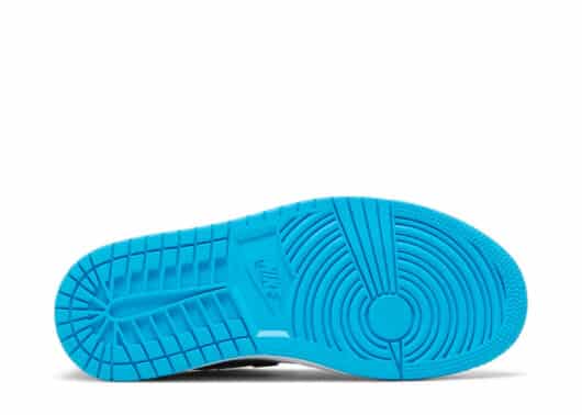 Air Jordan 1 Low Black Dark Powder Blue (W) - Image 3