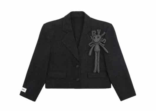 Nervis The Smiley Doll Wool Suit Black